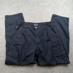 5.11 Tactical‎ Pants Mens 34x32 Black Cargo Ripstop Workwear Utility Series Tech